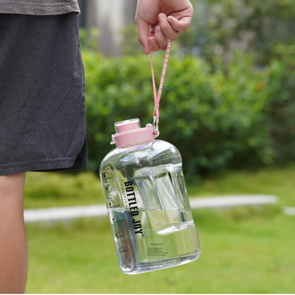 Bottled Joy, Half Gallon Motivational Waterbottle